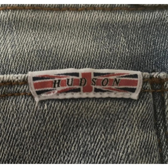 Hudson Harkin Crop Super Skinny With Cuff Jeans Womens Size 25 MSRP $175 (272) - Picture 9 of 10